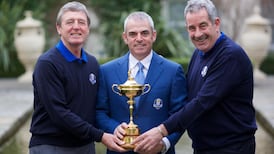 Paul McGinley names Des Smyth and Sam Torrance as Ryder Cup vice-captains