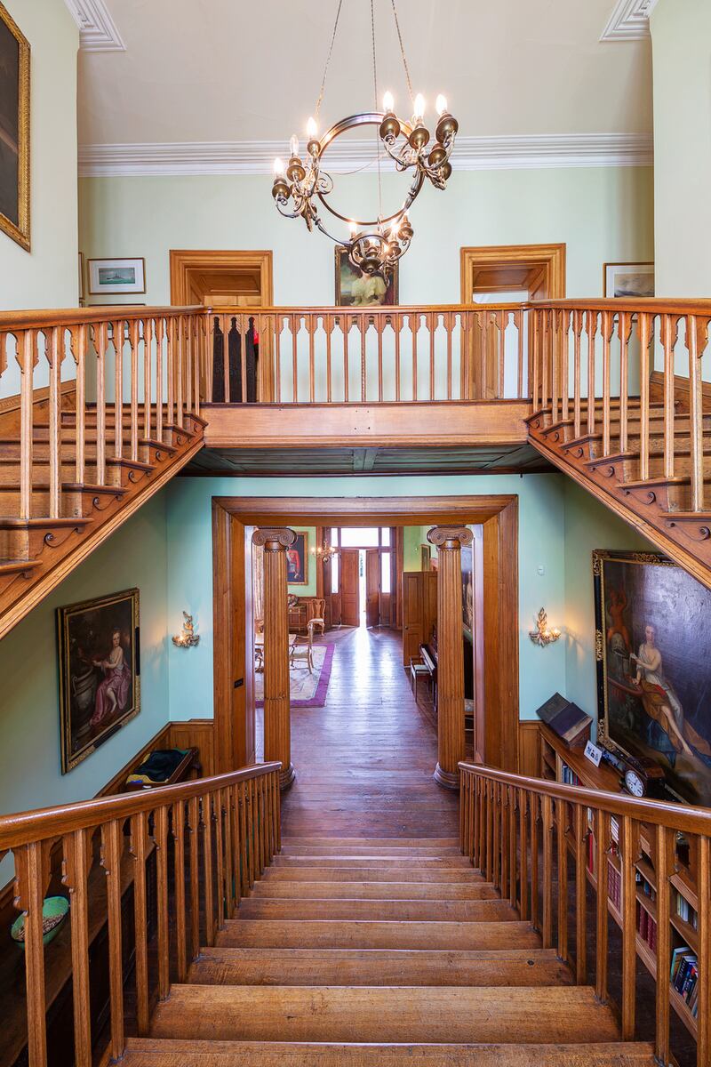 The entrance hall