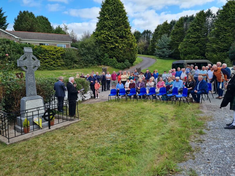 Michael Creed TD speaking at commemoration.