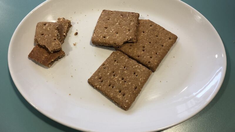 The Verdun biscuits were softer than hard-tack biscuits, with a faint taste of coconut,  and were regarded as a treat.