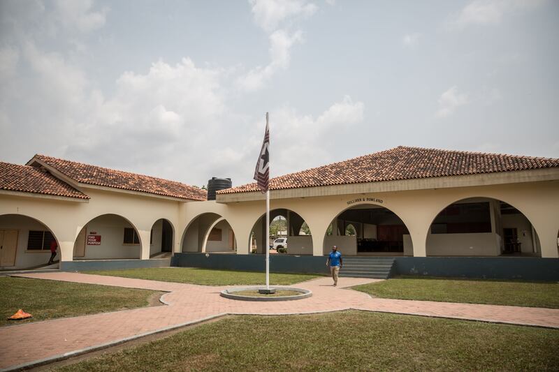 Ghana's Right to Dream Academy was set up by former Manchester United scout Tom Vernon.  Photograph: Sally Hayden