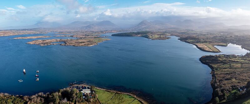 Ballinakill Bay in Connemara. Photograph: Nick Grundy