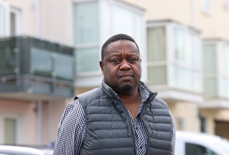 Killian Chitemerere, resident in Applewood. Photograph: Dara Mac Dónaill/The Irish Times