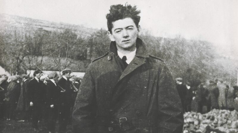 Tom Barry, a first World War veteran who joined the IRA his return from the front, and masterminded  the Kilmichael Ambush in Co Cork in 1920