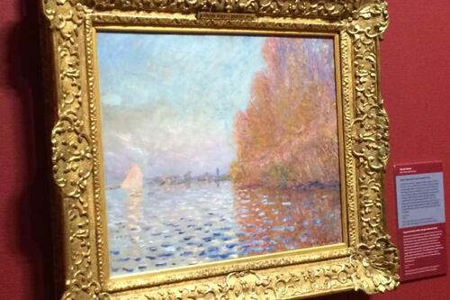 Restored Monet painting worth €10m unveiled at National Gallery