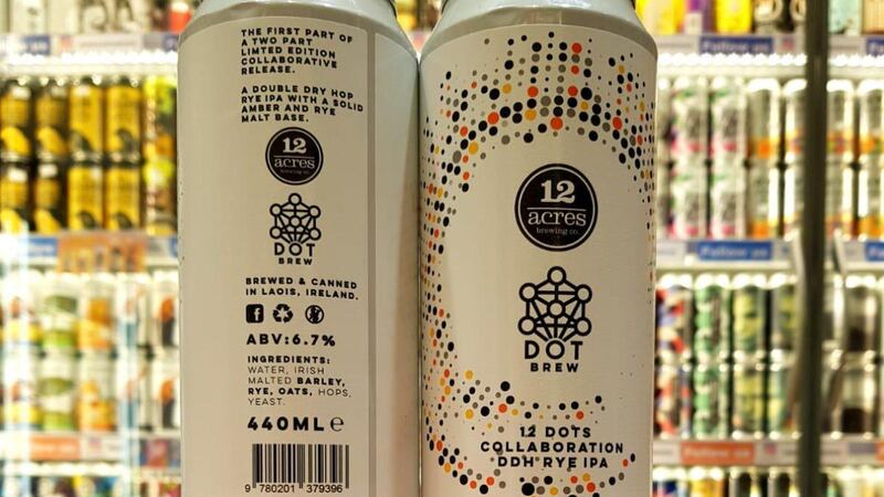 Impressive: 12 Dots, made by  12 Acres and Dot Brewing, is one of the tastiest collaboration beers of late