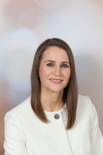 Dr Bríd Seoighe, medical director, commercial business at Janssen Sciences Ireland UC. Photograph: Conor McCabe