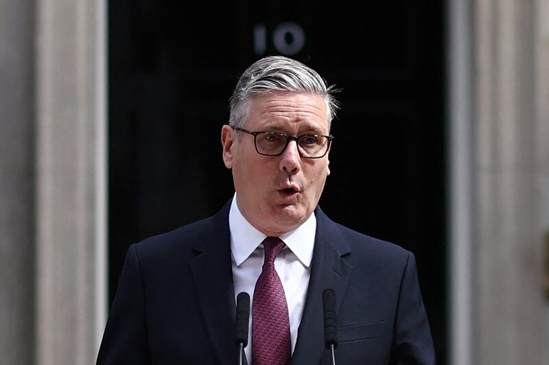 Britain's prime minister Keir Starmer plans to step down with a new leader expected to be in place by September. Photo: Henry Nicholls/AFP via Getty Images