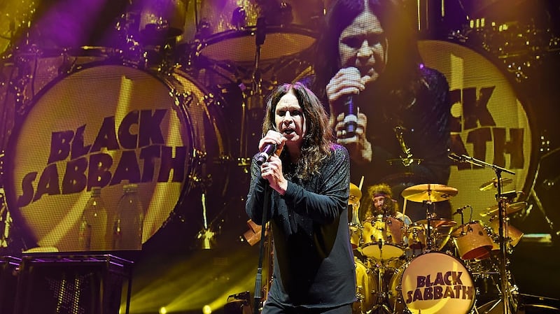 Ozzy Osbourne performing during the Black Sabbath The End Tour in August 2016. Photograph:  Kevin Mazur/WireImage/Getty Images