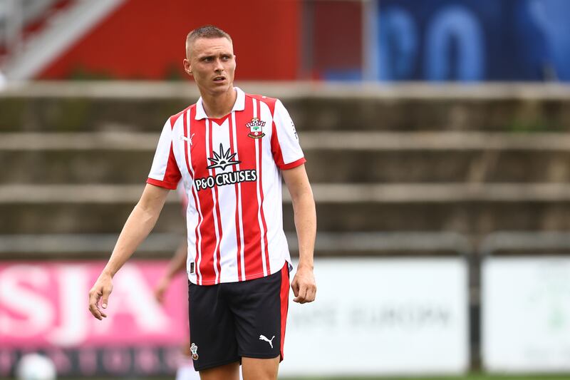 Will Smallbone of Southampton may soon hear the immortal words ‘welcome to Wrexham’. Photograph: Matt Watson/Southampton FC via Getty Images