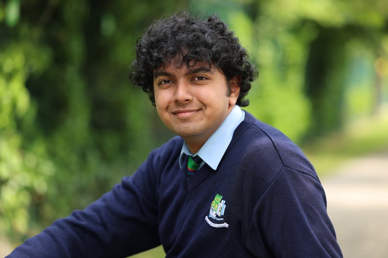 Shreyash Shukla, one of our Leaving Cert exam diarists from Athlone Community College, Athlone, Co Westmeath. Photograph: Dara Mac Dónaill