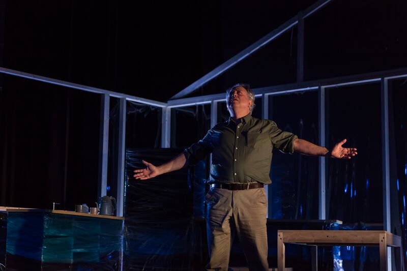 Rough Magic: Stanley Townsend in Solar Bones in 2020. Photograph:  Ste Murray