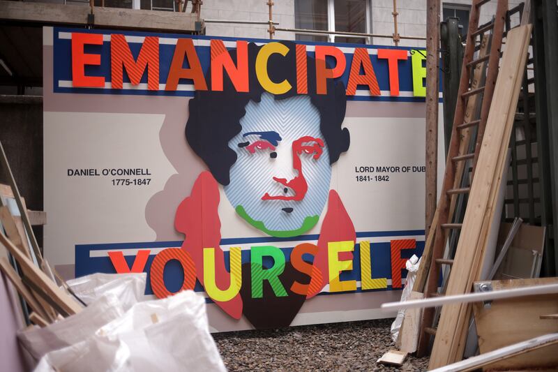 Renovations underway at the Little Museum of Dublin. Photograph: Chris Maddaloni/The Irish Times