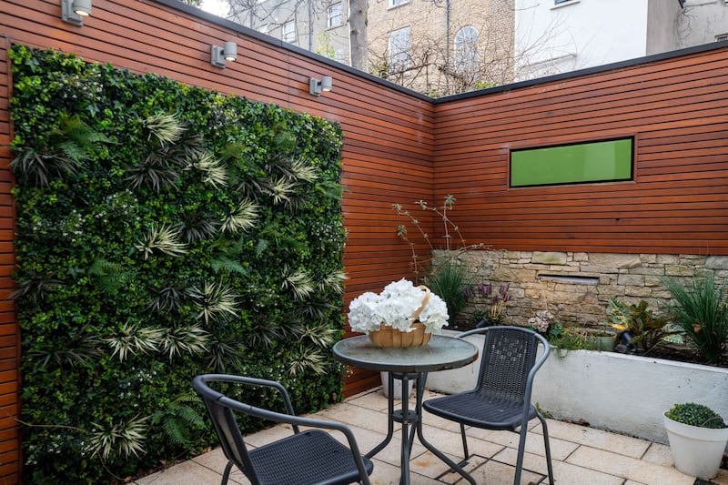 Rear terrace