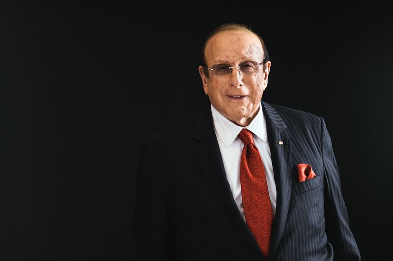 Clive Davis at the offices of Sony Music Entertainment in New York in 2017. Photograph: Bryan Derballa/ New York Times
