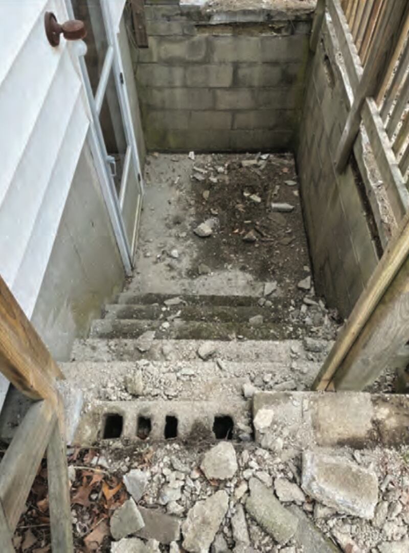 Detailed photo of bad workmanship from part of the prosecution's case against John O'Brien. Photograph: Homeland Security Investigations handout