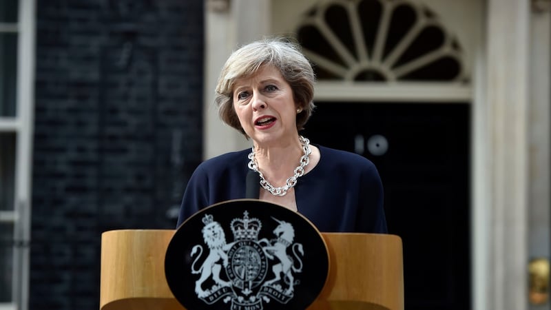 Theresa May quit as prime minister after failing to break a parliamentary deadlock over the terms of Britain’s departure from the EU. Photograph: Hannah McKay/PA