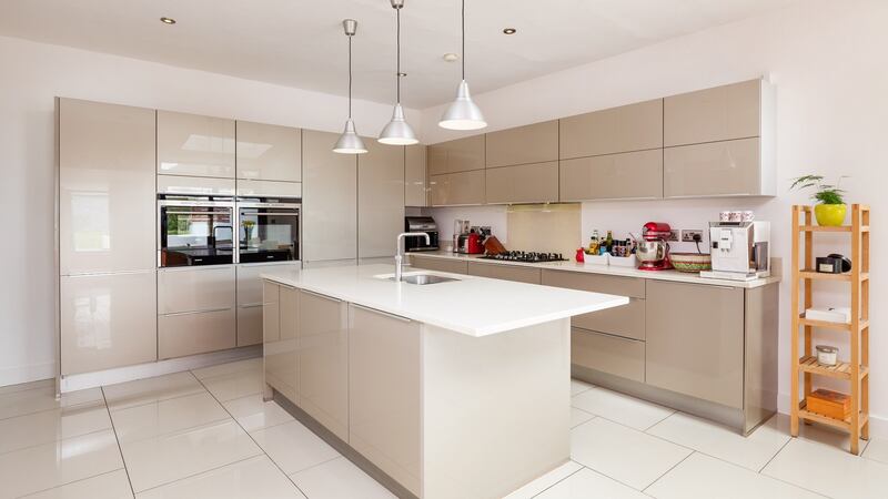 The kitchen.