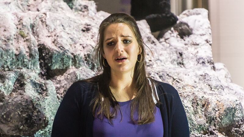 Lise Davidsen as Medea in the Wexford Festival Opera production at the National Opera House. Photograph: Clive Barda