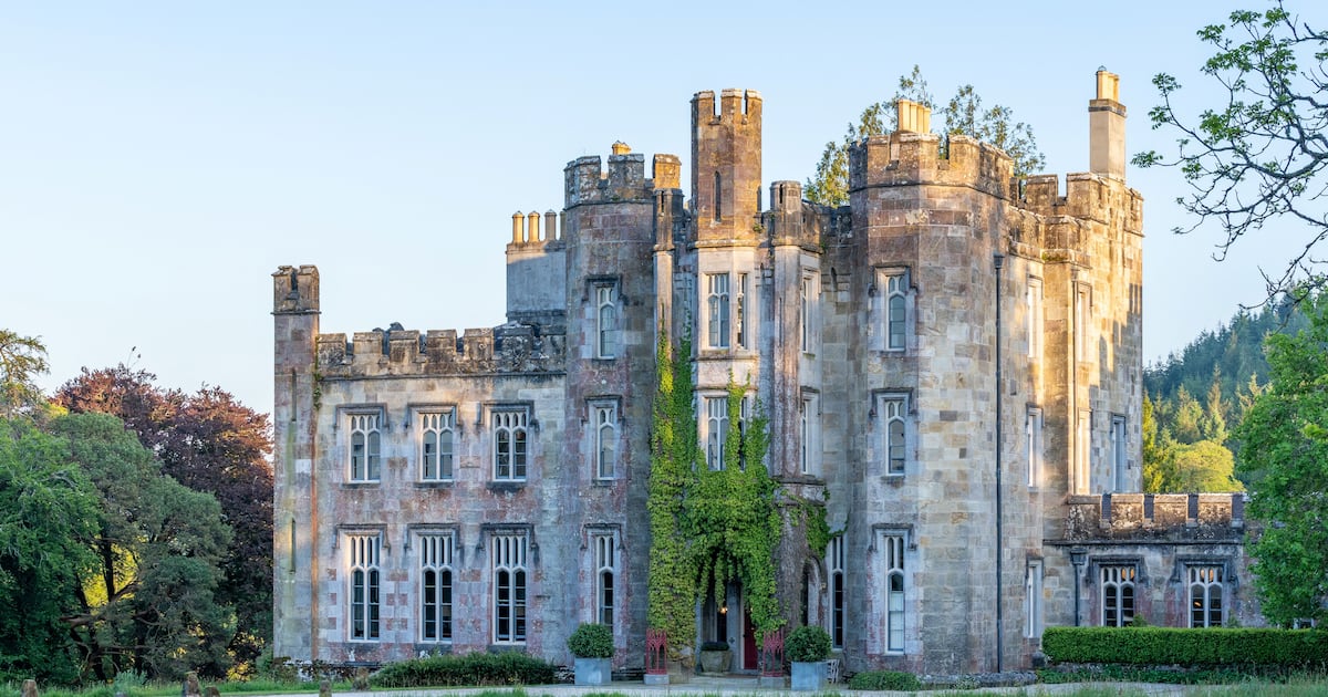 Photo: The Irish Times Strancally Castle in Co Waterford now belongs to Meta owner Mark Zuckerberg and his wife, Priscilla Chan