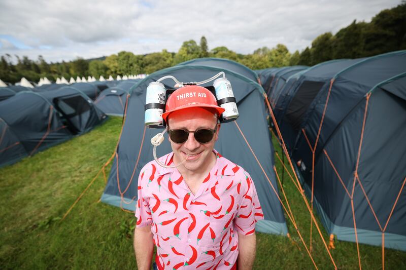 Graham Ross from Co Kildare at All Together Now.  Photograph: Dan Dennison
