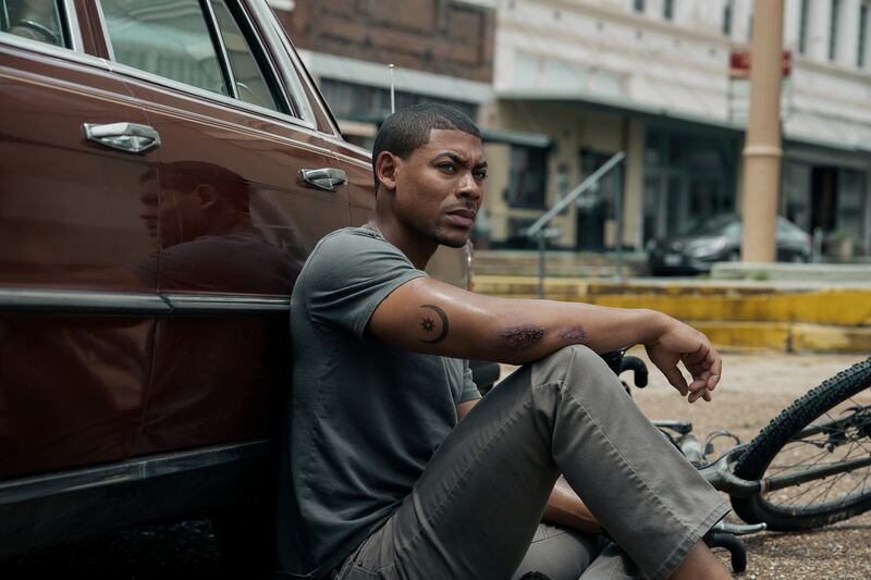 Aaron Pierre in Rebel Ridge. Photograph: Netflix/Allyson Riggs