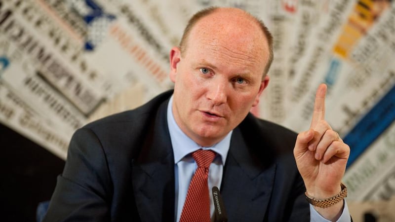 Declan Ganley: denies that Red Flag compiled a dossier on Denis O’Brien on his behalf. Photograph: Andreas solaro/AFP/Getty Images