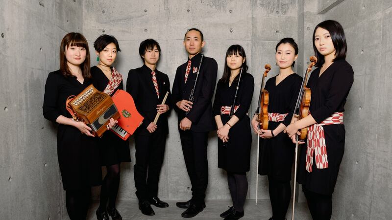 The Toyota Céilí Band, some of whom will compete in this year’s Fleadh with the Toyotaro Céilí Band