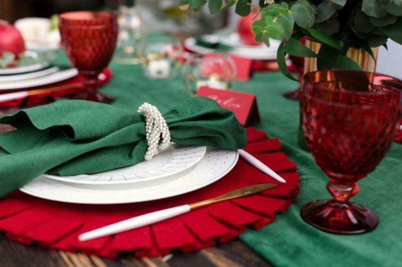 Pearl napkin rings from The Designed Table