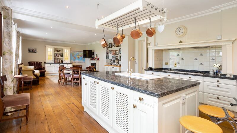 The kitchen.