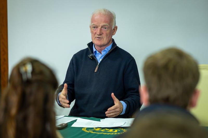 Top handler Willie Mullins is already all but assured of a 20th Irish trainers' title. Photograph: Inpho
