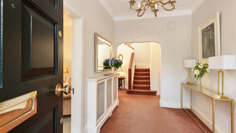 The entrance hall