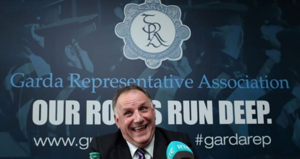 GRA general secretary Pat Ennis said infighting within the organisation is “political”. Photograph: Conor Ó Mearáin