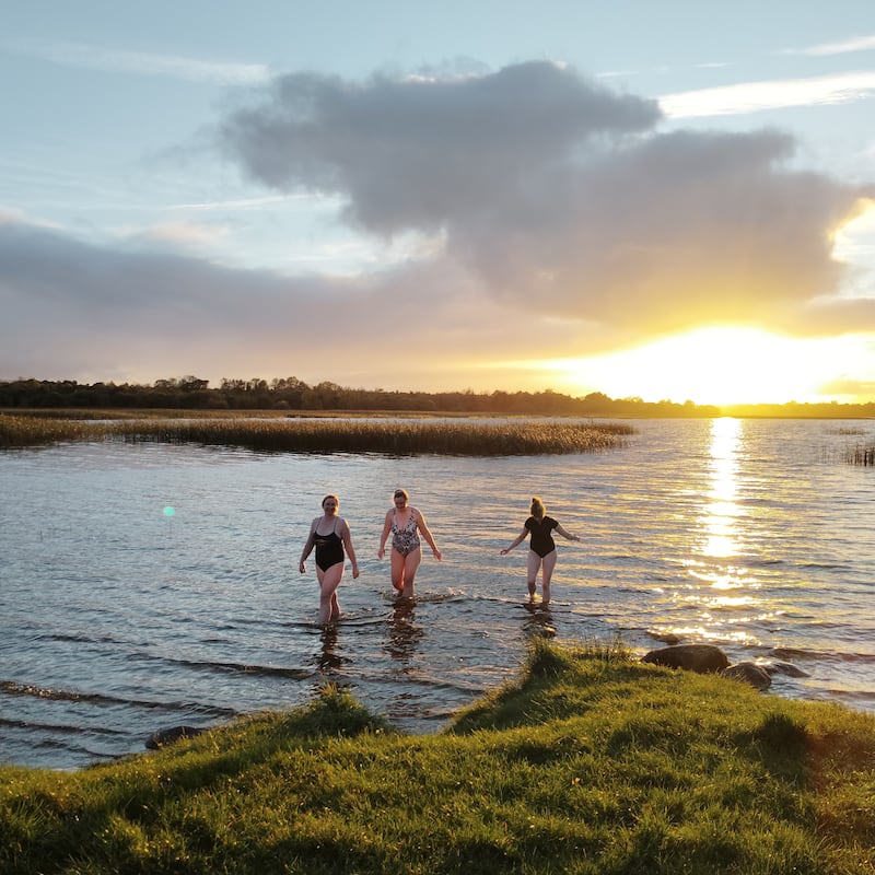 Lakeside Sauna, Lough Derg. Photograph: Manini Linux