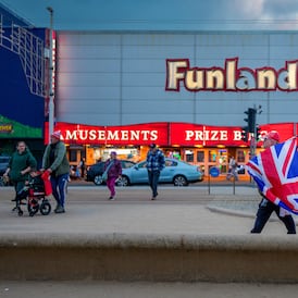 ‘If you don’t like it, don’t come’: proud locals bristle at Blackpool’s dark tourism reputation