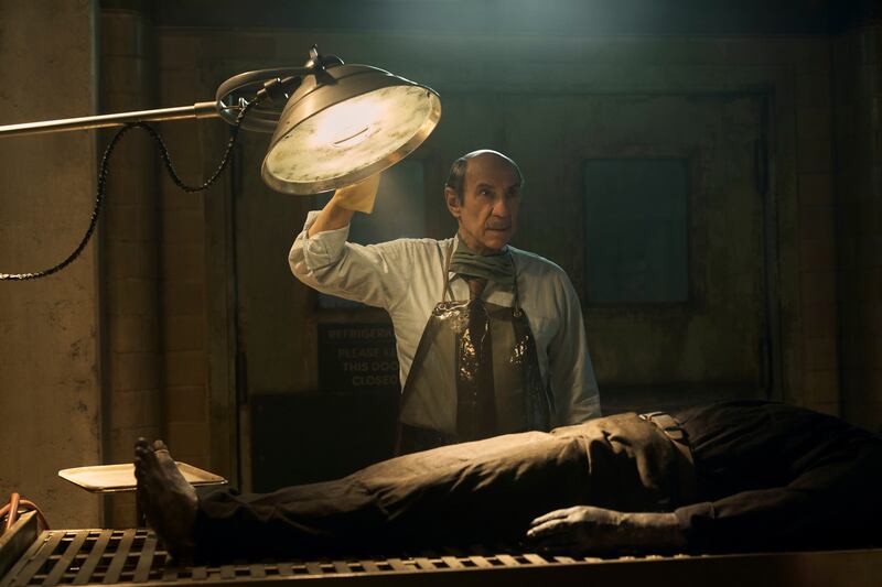 F Murray Abraham as Dr Winters in Guillermo del Toro's Cabinet Of Curiosities. Photograph: Ken Woroner/Netflix 