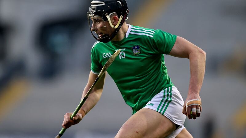 Limerick’s Gearóid Hegarty in action against Waterford in the GAA All-Ireland Senior Hurling Championship final at Croke Park on December 13th. Photograph: Tommy Dickson/Inpho