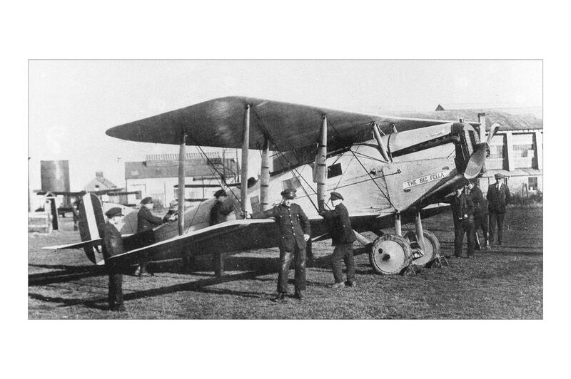 This Martinsyde Type A Mark II aircraft became known as the 'Big Fella' in honour of Michael Collins and was the first aircraft owned by the Irish state. Photograph: Irish Air Corps