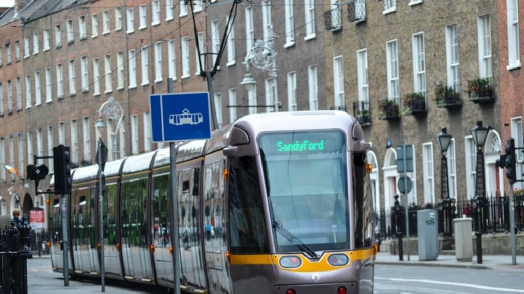 The fault is at Marlborough Street where the two lines meet and ESB crews have been called to deal with the incident. Photograph: iStock