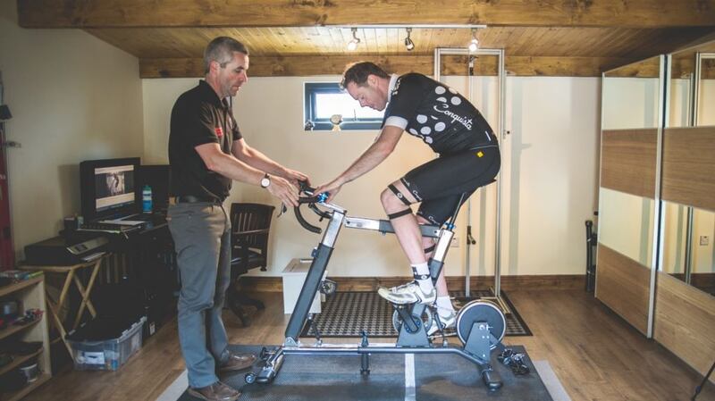 Aidan Hammond  has earned a reputation as one of the most experienced bike fitters in Ireland.