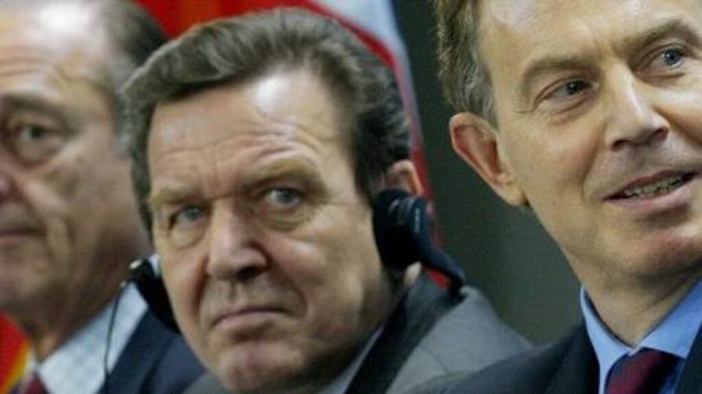 During his seven years as German chancellor, Gerhard Schroder pursued close contact with Russian president Vladimir Putin and oversaw a boom in bilateral trade and cultural ties. Photograph: Reuters