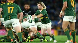 Injured Sale scrumhalf Faf de Klerk may be out for extended period