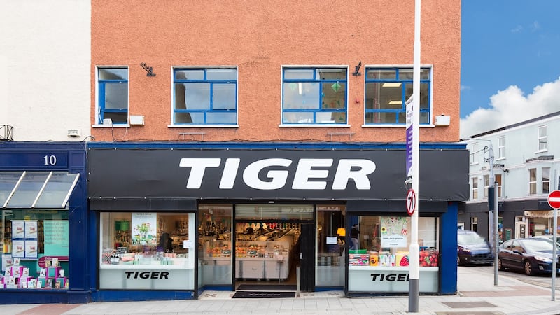 Tiger in Bray: high-profile premises occupies 2,442sq ft and is let on a 10-year lease at a rent of €56,000 per year