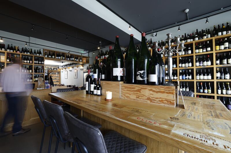 Green Man Wines. Photograph: Nick Bradshaw