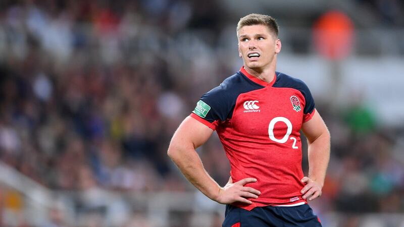 Owen Farrell of England during last Friday’s  win over  Italy at St James’ Park  in Newcastle-upon-Tyne. Photograph:  Laurence Griffiths/Getty Images