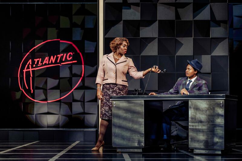 Carly Mercedes Dyer as Faye Treadwell and Miles Anthony Daley as George Treadwell in The Drifters Girl. Photograph: Richard Davenport/The Other Richard