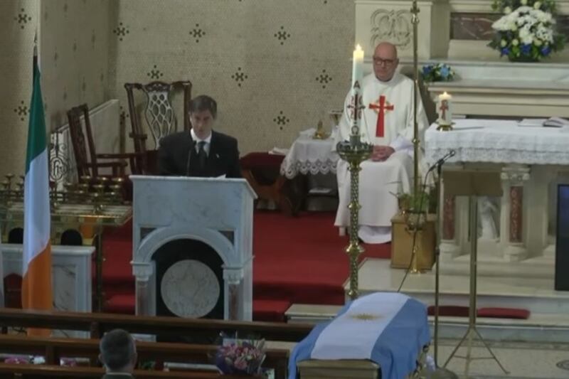 Covid-19: Argentina’s ambassador to Ireland buried in Co Mayo