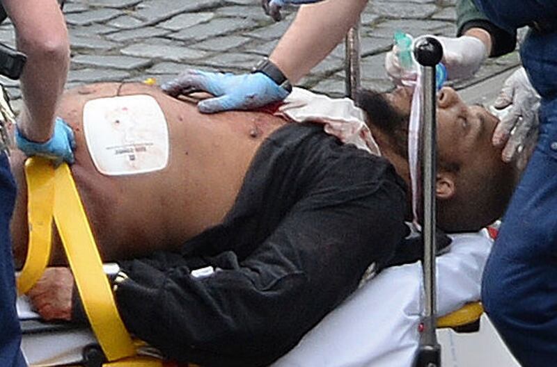 The Westminster attacker who has been named as Khalid Masood. Photograph: Stefan Rousseau/PA Wire