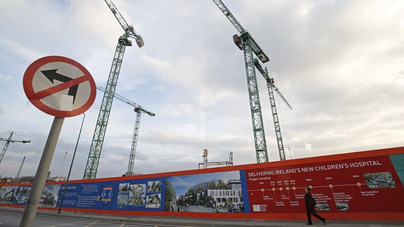The  site  of the  National Children’s Hospital viewed from the South Circular Road, Dublin. Photograph: Nick Bradshaw