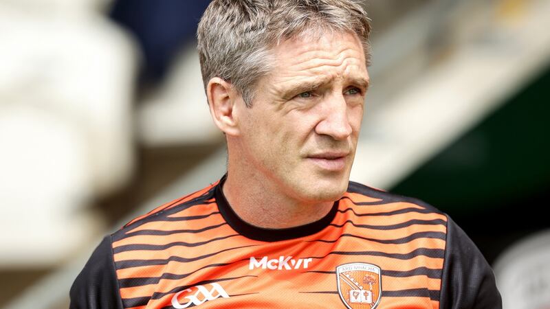 Kieran McGeeney’s  Armagh team is playing like the teams he played on himself. Photograph: Laszlo Geczo/Inpho